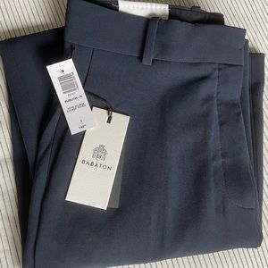 NWT Aritzia Babaton Publish Pant - Navy